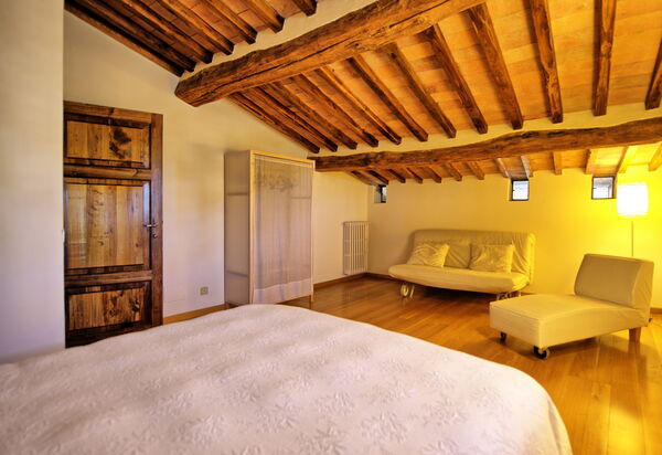 Palazzo Del Capitano: Спальня