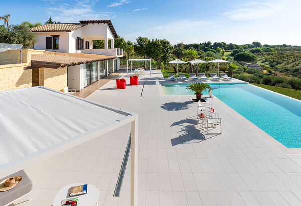 Villa Camemi: бассейн, Лето, Открытый