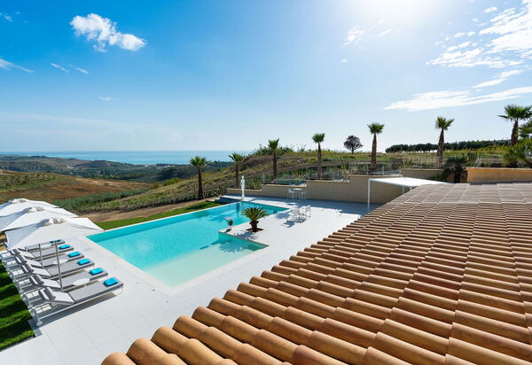 Villa Camemi: бассейн, Лето, Открытый