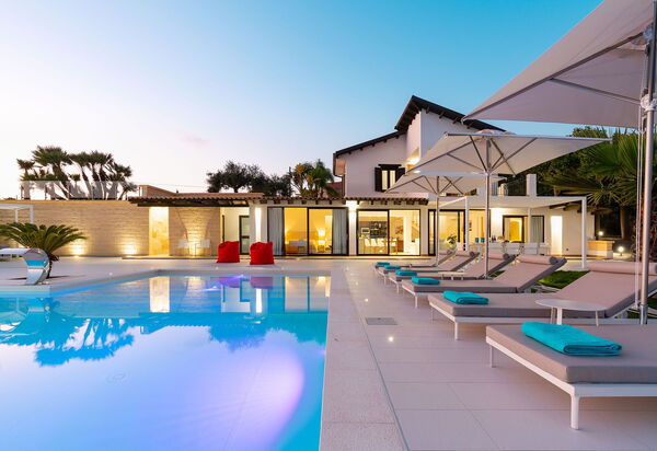 Villa Camemi: бассейн, Лето, Открытый