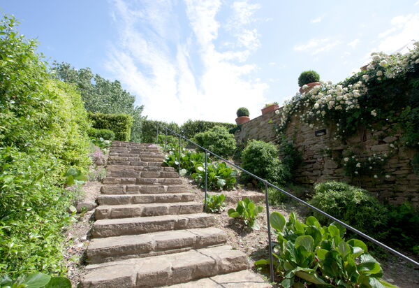 Santa Flora: Draussen, Garten