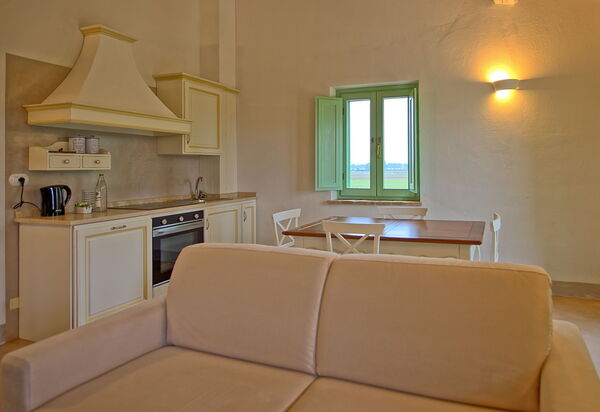 Villa Apollinare: Dining Room, Kitchen, Living Room