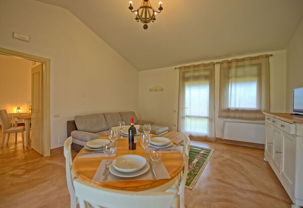 Villa Apollinare: Dining Room, Kitchen, Living Room