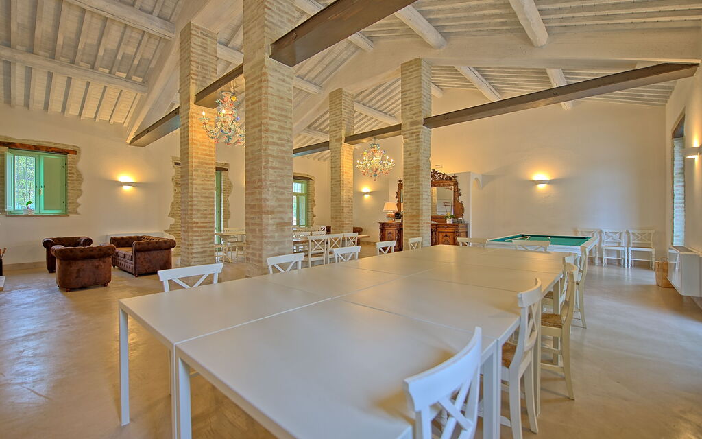 Villa Apollinare: Lunchroom, Woonkamer