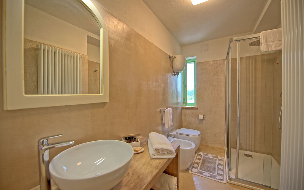 Villa Apollinare: Badkamer