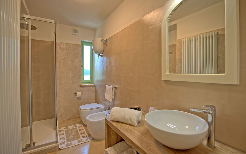 Villa Apollinare: Badkamer