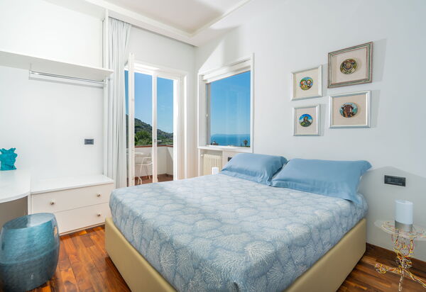 Villa Antonietta: chambre à coucher, Vues