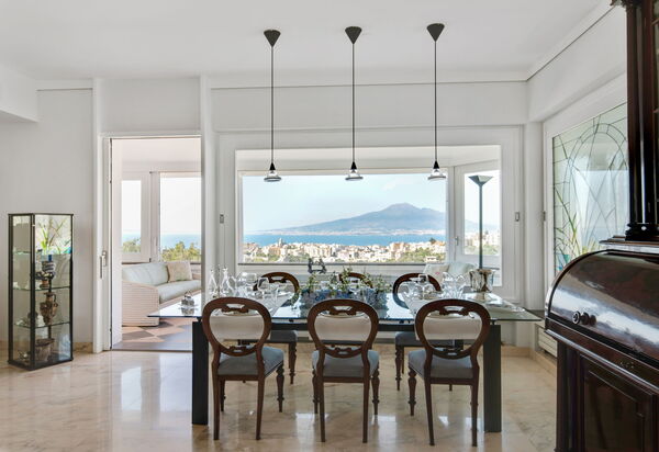 Villa Antonietta: Salle à manger, Vues