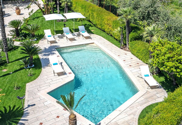 Villa Antonietta: bassin, Extérieur, Extérieurs, Jardin