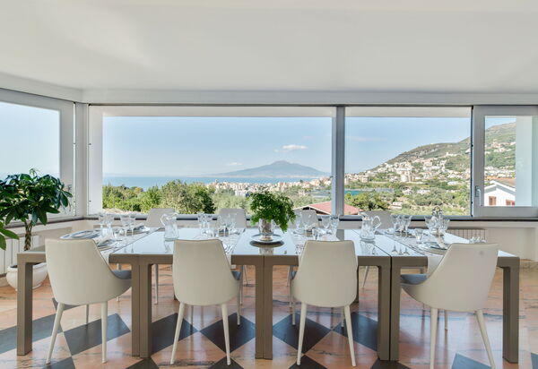 Villa Antonietta: Salle à manger, Vues