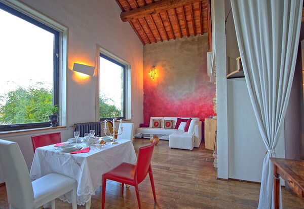 Villa Ancora: Гостиная, Столовая