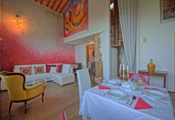 Villa Ancora: Гостиная, Столовая