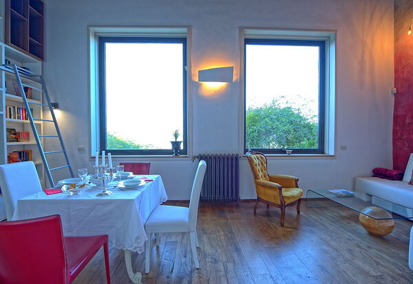 Villa Ancora: Гостиная, Столовая