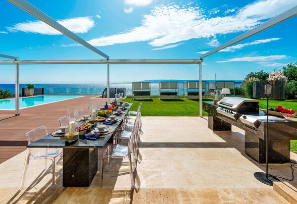 Villa Angelina: Altan / terrasse / gårdhave, Have, Udendørs