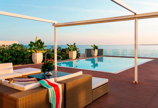 Villa Angelina: Altan / terrasse / gårdhave, Have, pool, Udendørs