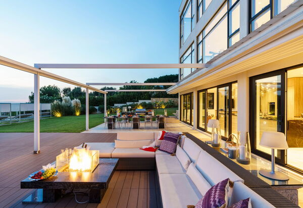 Villa Angelina: Altan / terrasse / gårdhave, Have, Udendørs