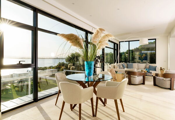 Villa Angelina: Frokostlokale, Stue