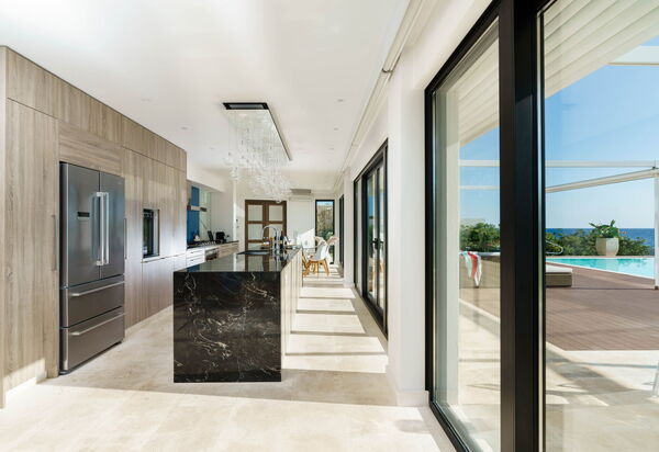 Villa Angelina: Køkken