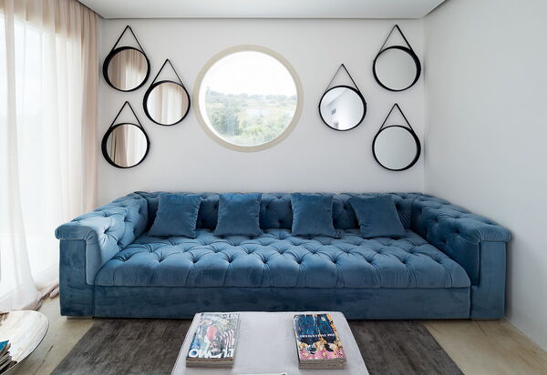 Villa Contra: Living Room