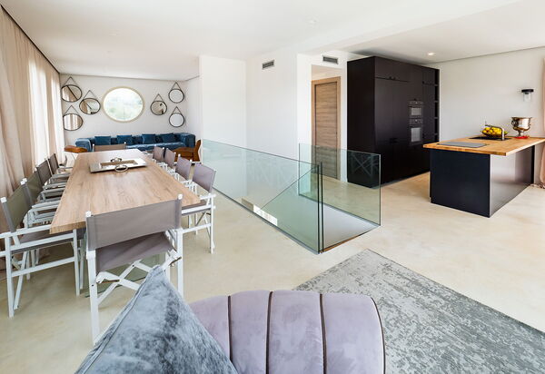 Villa Contra: Dining Room, Kitchen