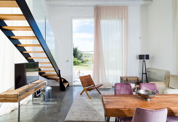 Villa Contra: Living Room