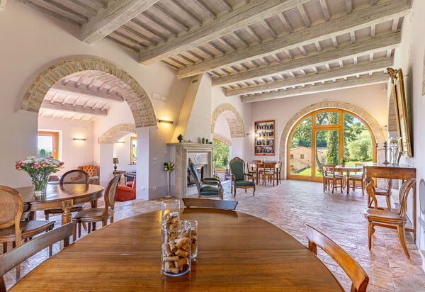 Villa Le Buche: Living Room