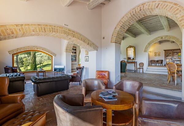 Villa Le Buche: Living Room