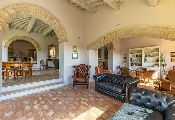 Villa Le Buche: Living Room