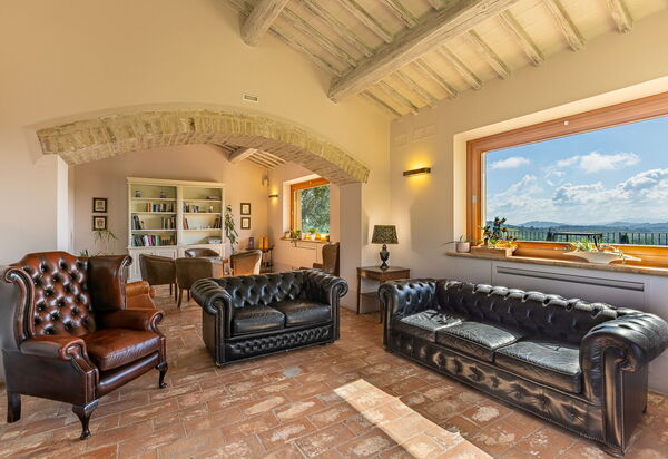 Villa Le Buche: Living Room