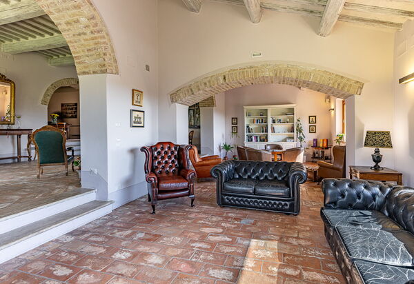 Villa Le Buche: Living Room