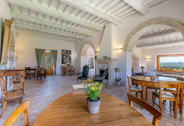 Villa Le Buche: Living Room