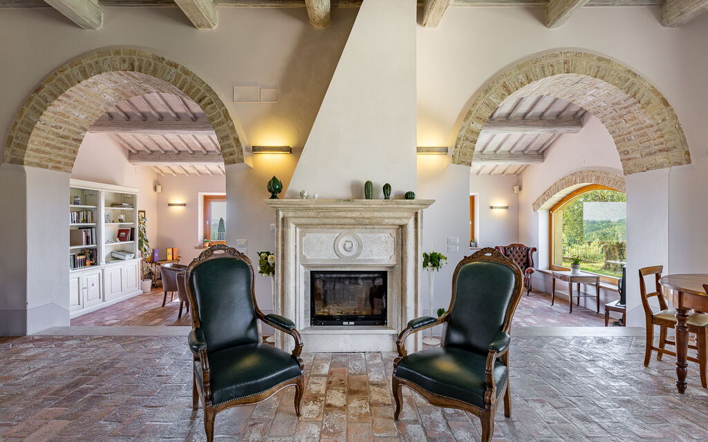 Villa Le Buche: Living Room