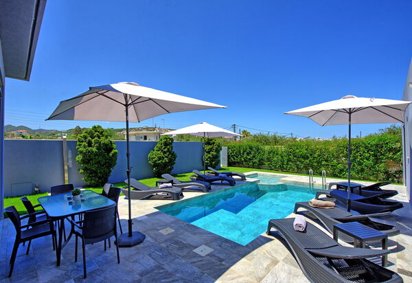 Villa Zaneti: bassin, Été, Extérieur