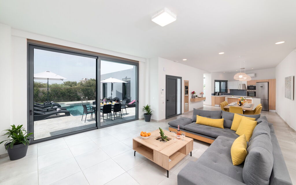 Villa Zaneti: Cucina, Soggiorno