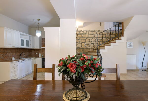 Villa Moyria: Esszimmer