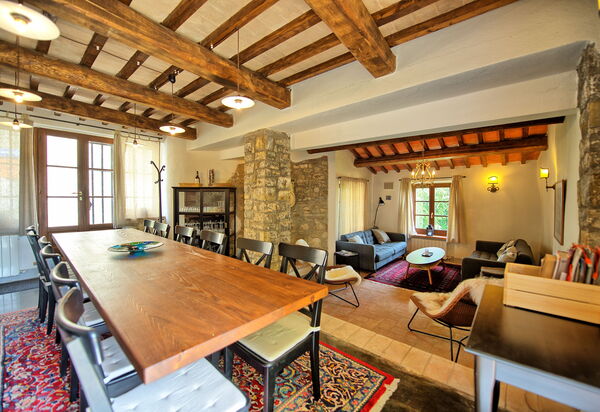 Villa Collina: Wohnzimmer