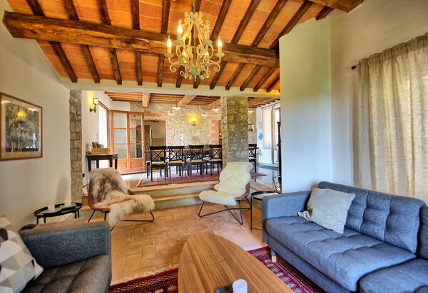 Villa Collina: Wohnzimmer