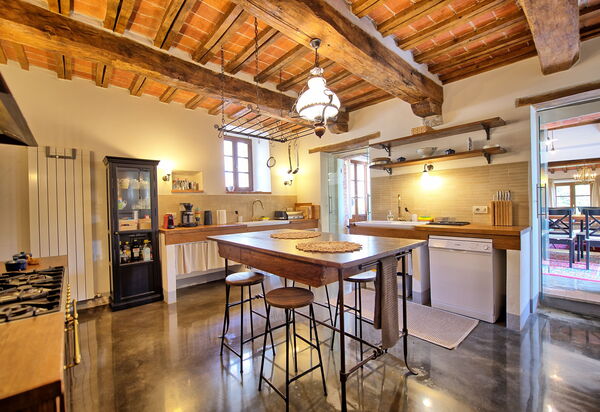 Villa Collina: Küche