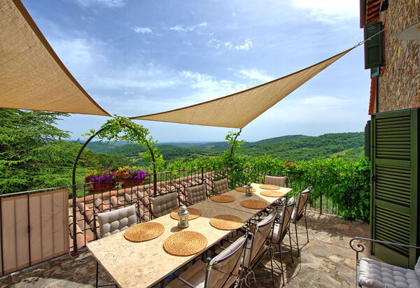 Villa Collina: Draussen, Schwimmbad