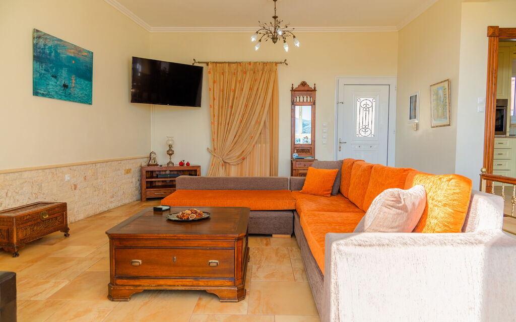 Villa Dinos: Vardagsrum