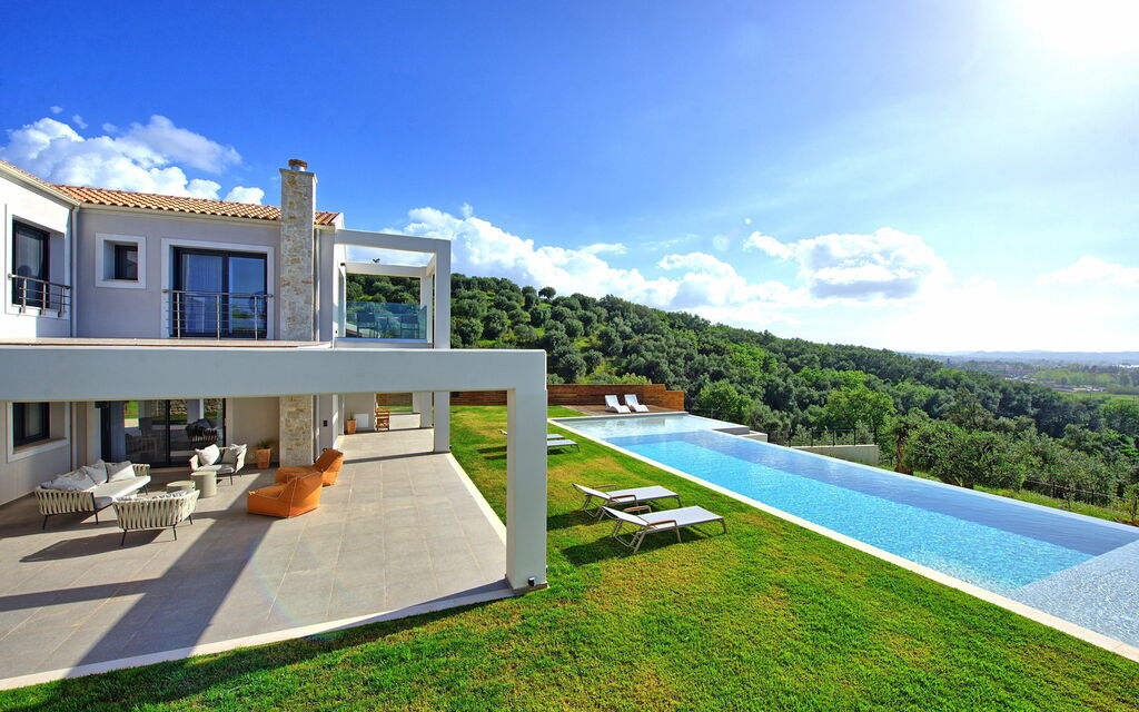 Villa Ebellina: slå samman, Trädgård