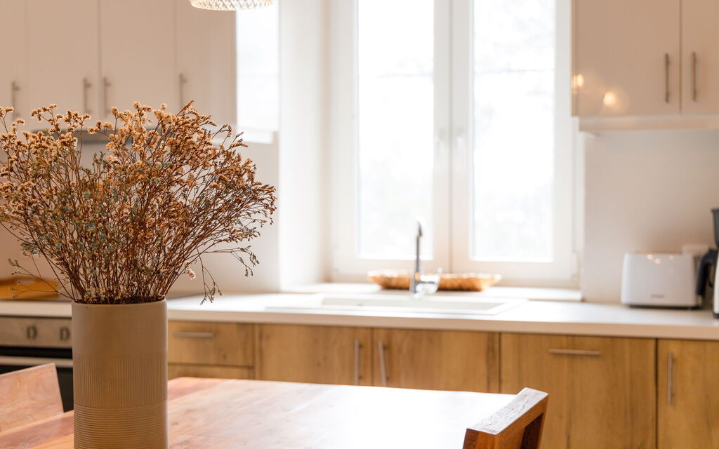 Villa Jacaranda: Cucina, Sala da pranzo