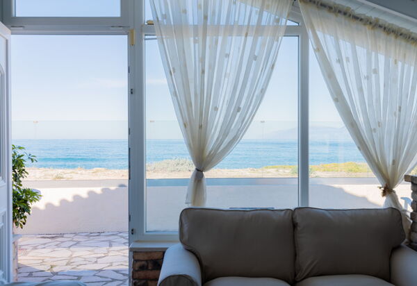 Beach Villa Athanasia: Living Room, Scenic View