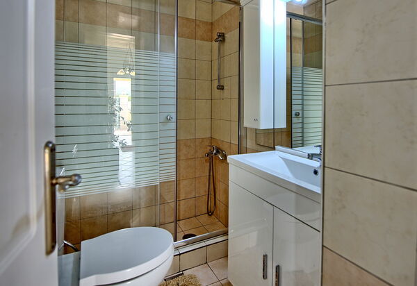 Beach Villa Athanasia: Bathroom