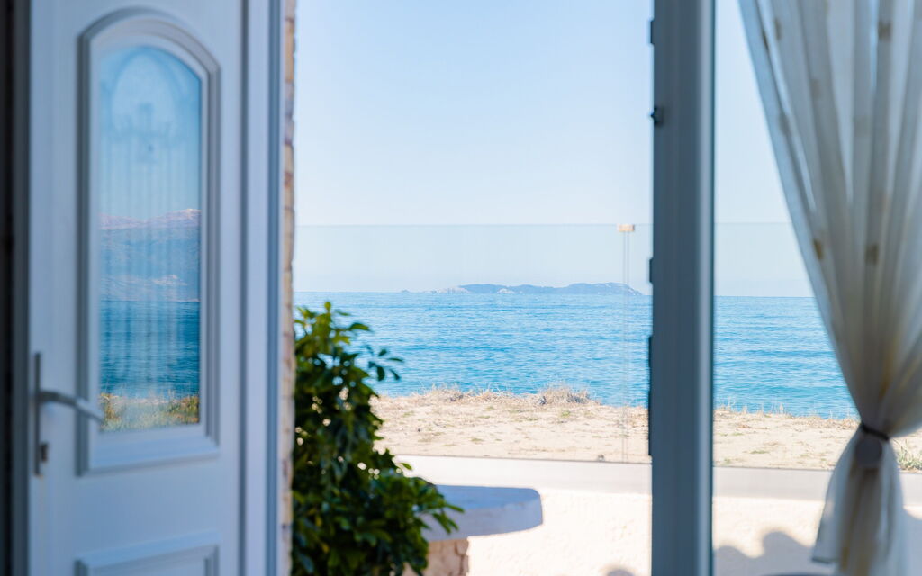 Beach Villa Athanasia: Visningar