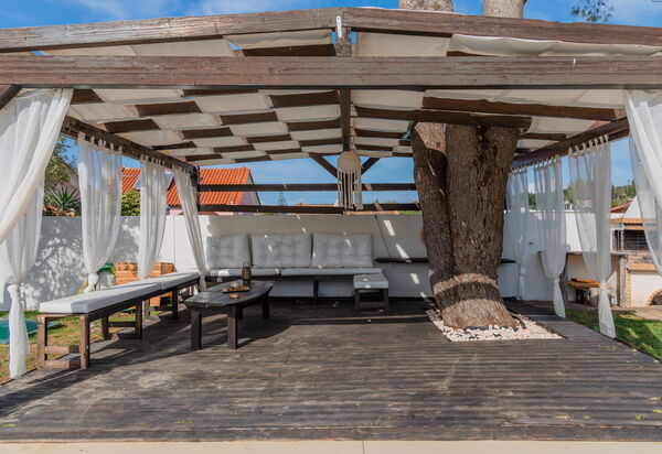 Beach Villa Christina: Balkong / terrass / uteplats, Exteriör, Utomhus