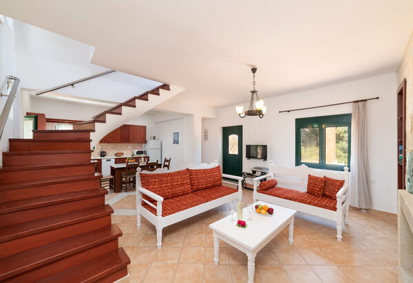 Villa Elia: Гостиная