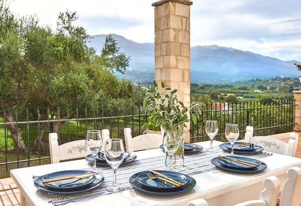 Villa Elia: Балкон / Терраса / Патио, Открытый, Экстерьеры