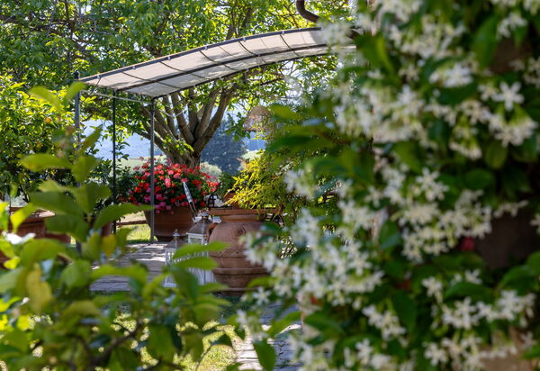 San Guido: Draussen, Garten