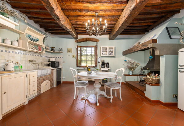 San Guido: Esszimmer, Küche